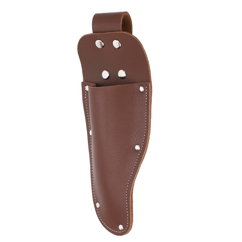 Pliers Holder Pruner Sheath Cowhide Belt Hanging Pouch for Gardening