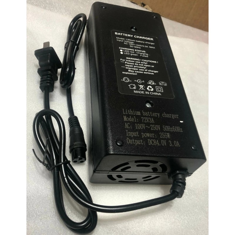 coming data smart FAST battery Charger 84v 3a for Dualtron