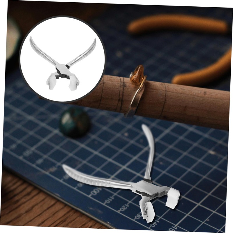 Operitacx Simple Metal Bracelet Bending Plier Bracelet Making Accessory Jewelry