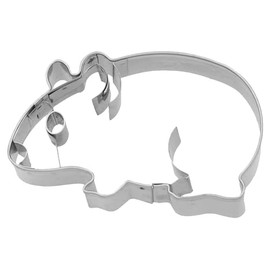 Birkmann Guinea Pig Cookie Cutter 7 cm Stainless Steel with Inner Embossing High Quality