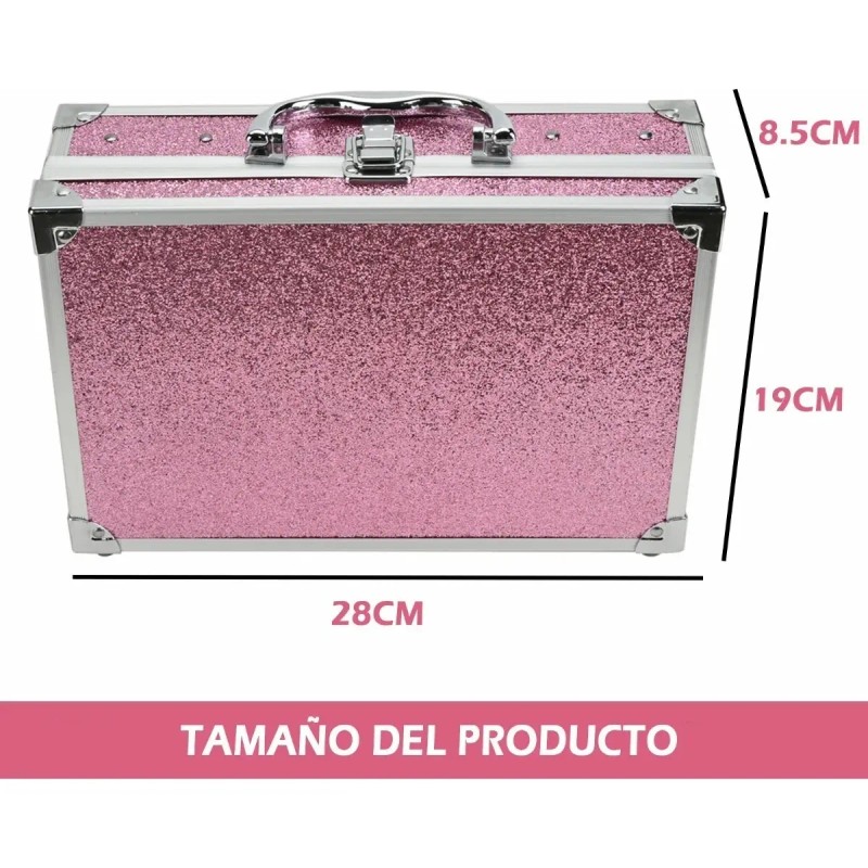 Maquillaje Kit Sombras Ojos Paleta Profesional Alta Calidad Rosa