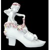 Angel Figurine Cherub with Roses on Shoe 11.5 cm