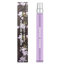 Ariana Grande God is a Woman Eau de Parfum – Fruity Musk Fragrance for Women – Women's Perfume with Notes of Orris, Pear, Vanilla & Cedarwood – Travel Size – 0.33 Fl Oz