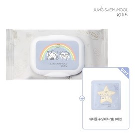 Jung Saem Mool 키즈 소프트클렌징티슈 30매 +키즈 워터풀 수딩패치별) 1매 Kids Soft Cleansing Tissue 30 Sheets + Kids Waterfull Soothing Patch 1 Sheet