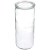Marks International WE-908 WECK Glass Storage Container STRAIGHT 33.8 fl