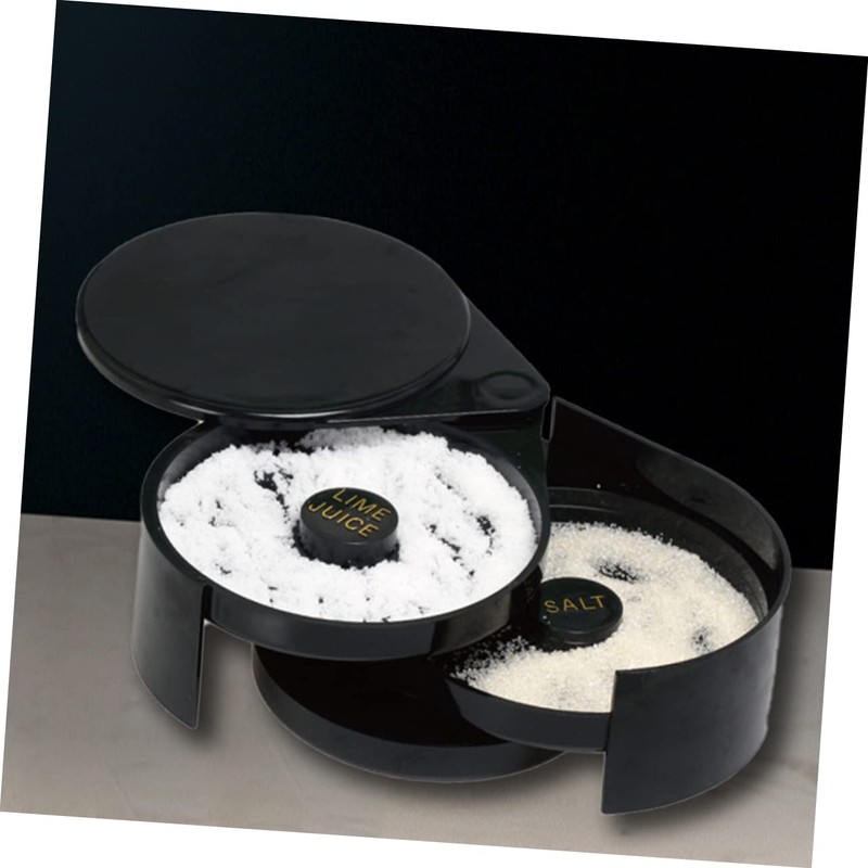 iplusmile Bar Salt Box Salt Rim Box Home Bar Seasoning
