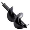 TCBWFY 4"x12"Auger Drill Bit for Planting Digging Holes,Garden Plant Flower