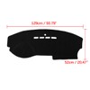 X AUTOHAUX Car Dashboard Cover Nonslip Black Sun Pad for