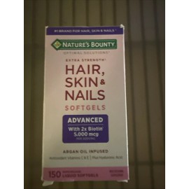 Nature’s Bounty Nature's Bounty Optimal Solutions Hair Skin & Nails Extra Strength 150 Count
