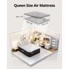 Airefina Air Mattress Queen with Built in Pump, 18 Raised