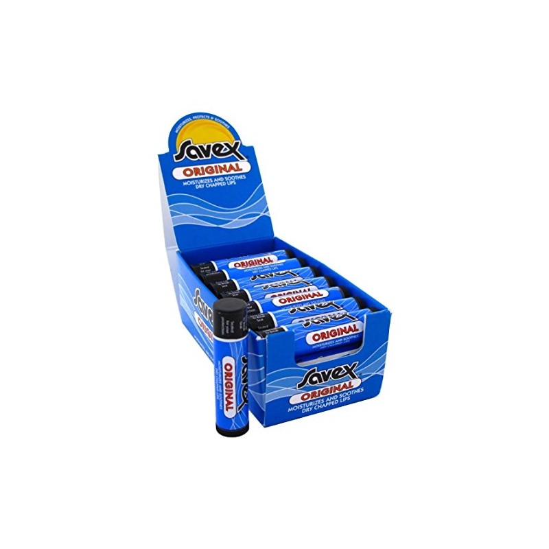 SAVEX Original Chap Stick 24count Pack. * Free UP-Grade Shipping