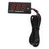 LCD Motorcycle Thermometer Ultra Thin Waterproof Water Temp Meter with