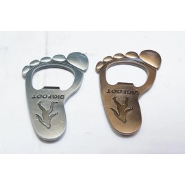 Unbranded New Lot of 6 Bigfoot Foot Toes Shape Smooth Zinc Alloy Bottle Opener Magnets