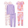 Simple Joys by Carter's Baby Girl's 6-Piece Snug Fit Cotton