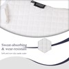 Harrison Howard Ergonomic Design Saddle Pad Non-Slip Suede Outer Perfect