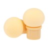 10Pcs Replaceable Round Sponge Heads for Manicure Gradient Blooming Brush