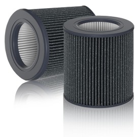 Lhari Air Mini PECO-HEPA Replacement Filters, Compatible with Molekule Tri-Power Air Mini and Air Mini+ Air Purifier, 3 in 1 High Efficiency Filtration System, 2 Pack
