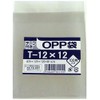 Moriyama Kasei OPP Bag with Tape, Transparent, T-12 x 12