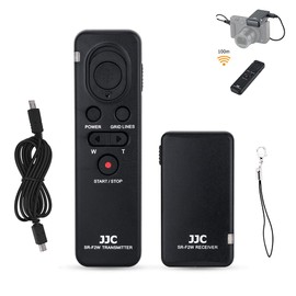 JJC Wireless Remote Control for Sony Z-V1 A1 A7RIVA A7RIV A7RIIIA A7SIII A7III A7 A9 RX0 II RX100VII RX10IV A6000 FDR-AX700 AX43 AX60 Multi-Interface Remote Control Replaces Sony RMT-VP1K & RM-VPR1