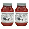 Amish Pie Filling and Topping - TWO 32 Oz Jars