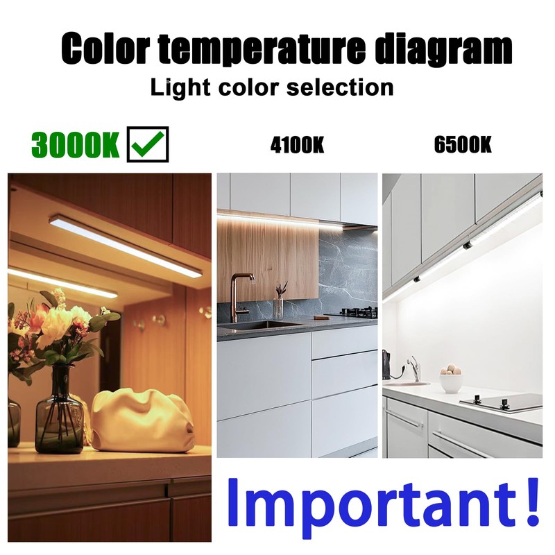 Konideke 8 Pack F8T5/WW Fluorescent Bulbs Warm White 3000K, 12
