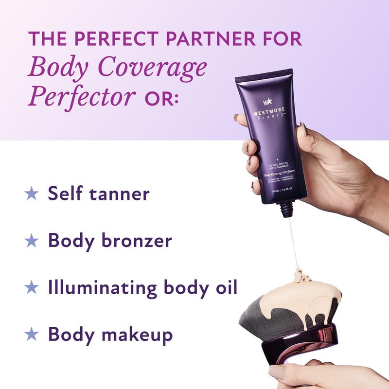 Westmore Beauty Blend & Blur Body Kabuki Brush & Self