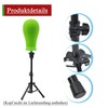 WXYYKX Wig Stand Adjustable Practice Head Tripod Mini Wig Head