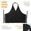 Under NY Sky V Neck Short Apron - Unisex Bib,