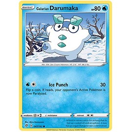 Galarian Darumaka - 047/192 - Common - Reverse Holo