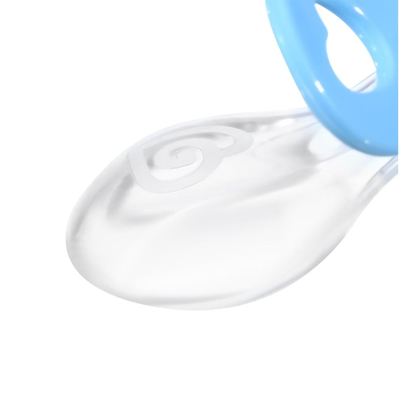 Landofgenie Adult Size Dummy Large Teat Shield Dummy Blue