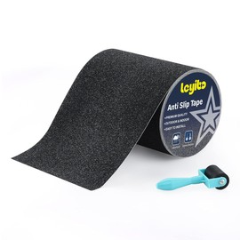 Leyibo Anti Slip Traction Tape with Roller, 7Inch x 35Ft Non Slip Grip Tape for