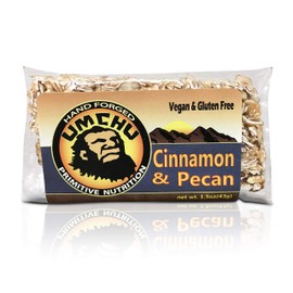 Cinnamon Pecan Umchu Bar (Box of 12) Gluten Free, Vegan, Hand Made