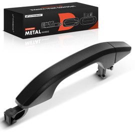 A-Premium Upgraded Metal Exterior Front Right or Rear Door Handle Without Sensor - Compatible with 2019-2025 Chevy Silverado 1500 2500HD 3500HD Colorado & GMC Sierra - Without Passive Entry