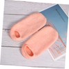 BIUDECO 1pair Moisturizing Gel Heel Socks for Dry Cracked Heels
