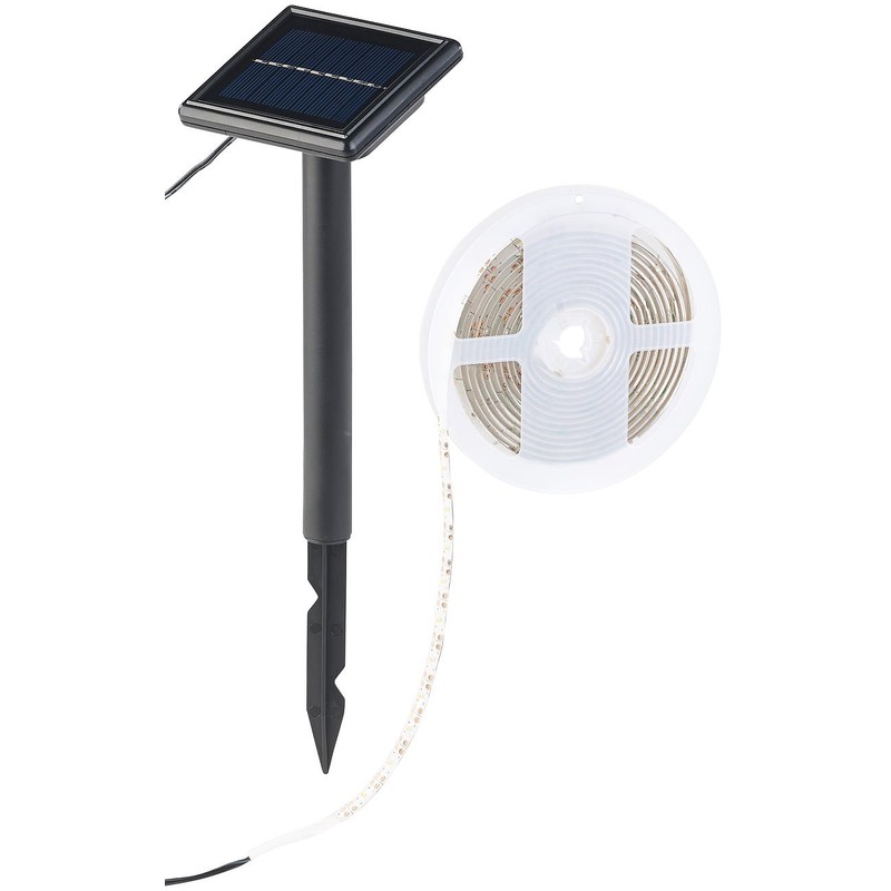 Lunartec Solar LED Strip: Solar LED Strip with 180 Daylight