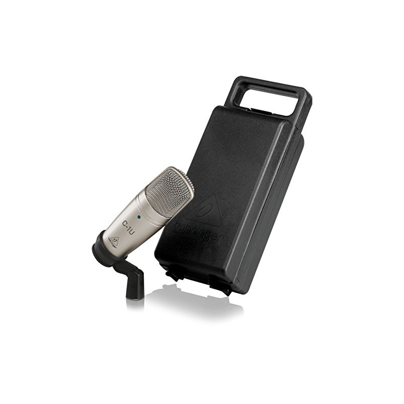 Behringer C1U Micrófono Condensador/Estudio con Interfaze