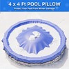 2Pcs 4x4Ft Pool Pillows for Above Ground Pools, 0.4mm PVC