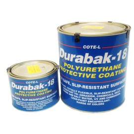 Durabak18 Textured-Qt-Non Slip Coating, Bedliner, Boat Deck, Construction-YELLOW
