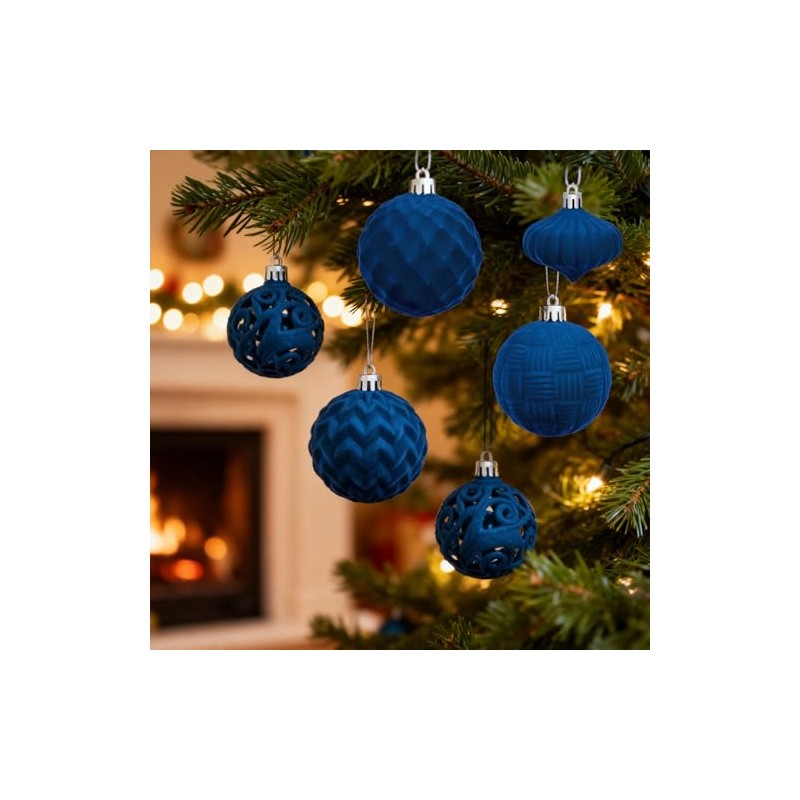 Artmag - Juego de adornos de bolas de Navidad de