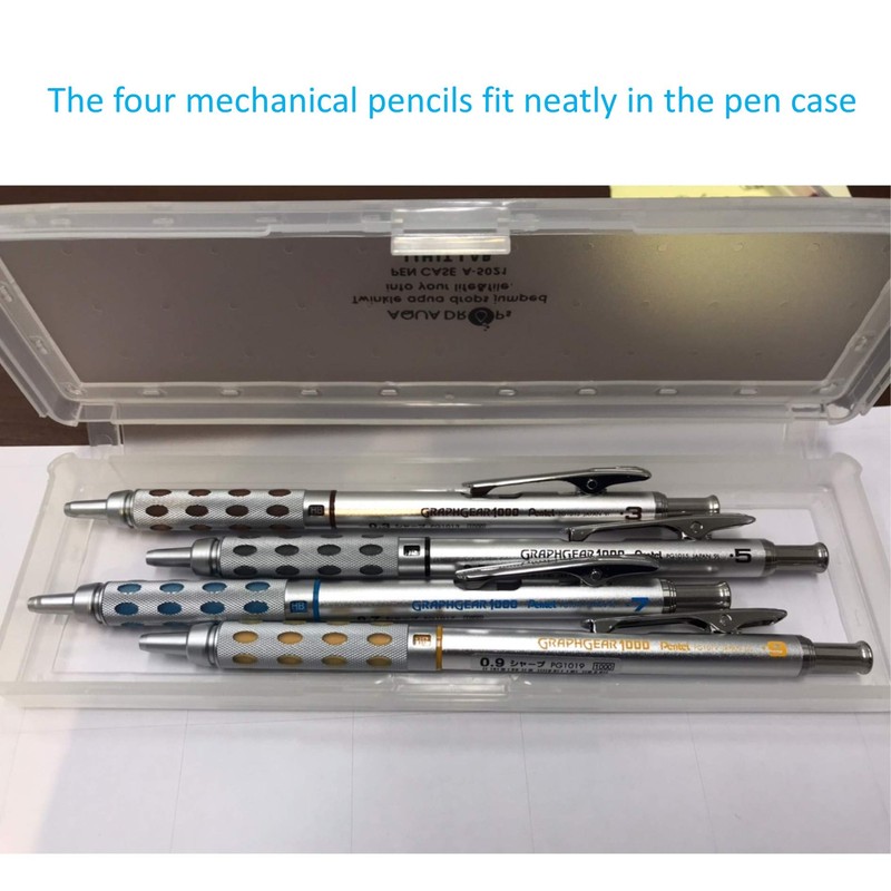Graphgear 1000 - Four Mechanical Pens Set - 0. 3mm,