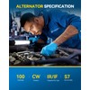 Alternator Compatible with Sonata 2006-2010 2.4L, Forte 2010-2013 2.0L 2.4L,