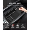 LANGBEAN Armrest Storage Box for Peugeot 3008 5008, Centre Console