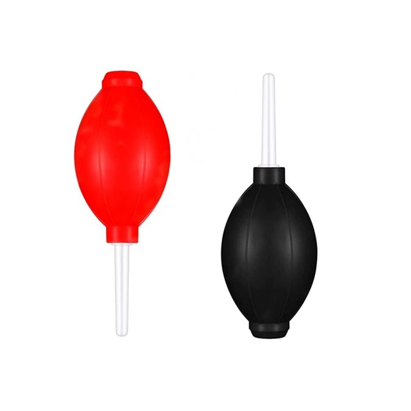 LATRAT Pack of 2 Clean Blower Lens Bellows Dust Blower