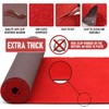 450GSM, 3ft x 20ft Red Carpet Runner for Party, Reusable