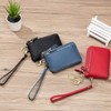 Bearneko Women's Mini Wallet, Coin Purse, Genuine Leather, L-Shaped Zipper,