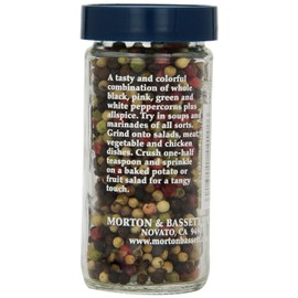 Morton & Bassett  Seasoning Rainbow Peppercorns  1.9 Oz