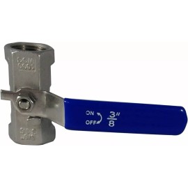Abrasive Mechanics Sandblaster Valve Steel Replacement, Long-Lasting 3/8" Sand Metering Valve