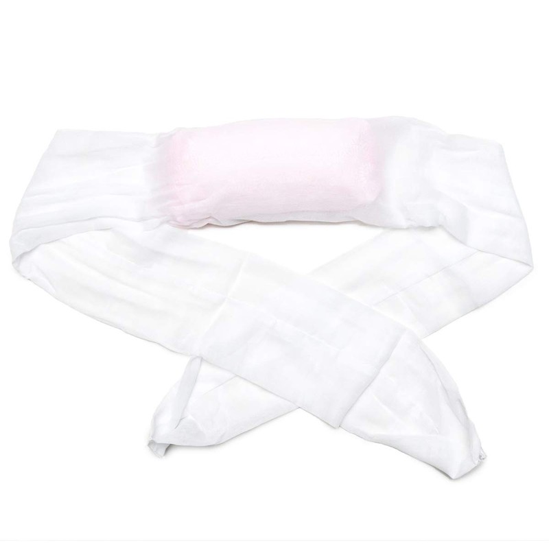 Kyoetsu Women's Obi Pillow, Pink, Taiko Drum, Gauze Cord Included,