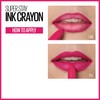 Maybelline SuperStay Ink Crayon Matte Longwear Lipstick With Built-in Sharpener,