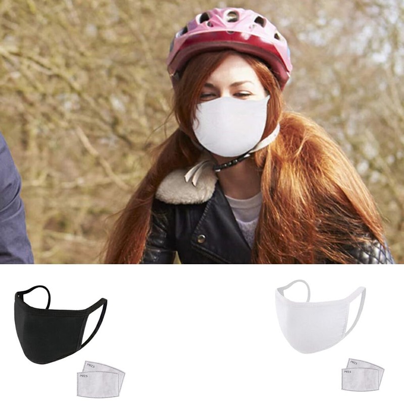 SUIOPPYUW 3pcs Safe Exquisite Craft Reusable Washable Face Mask For